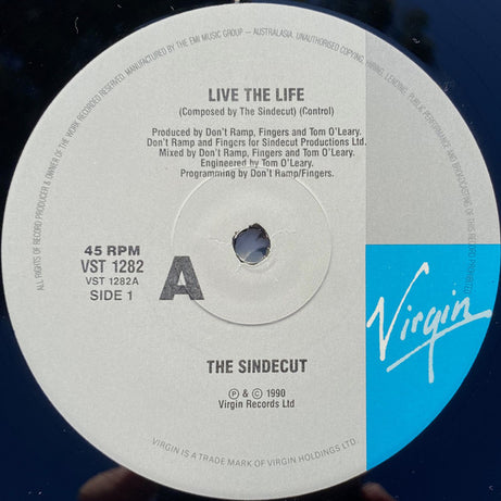The Sindecut : Live The Life (12", Single)