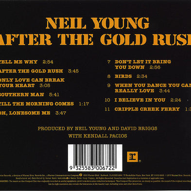 Neil Young : After The Gold Rush (CD, Album, RE)
