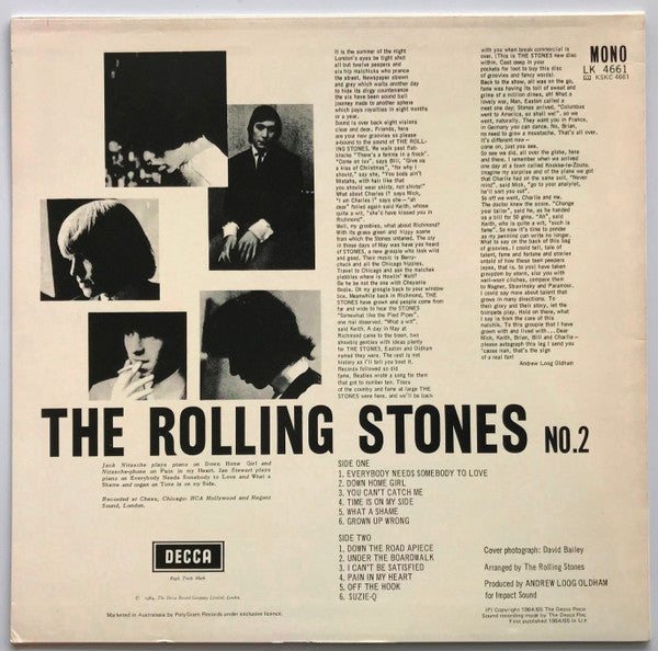 The Rolling Stones : No.2 (LP, Album, RE)