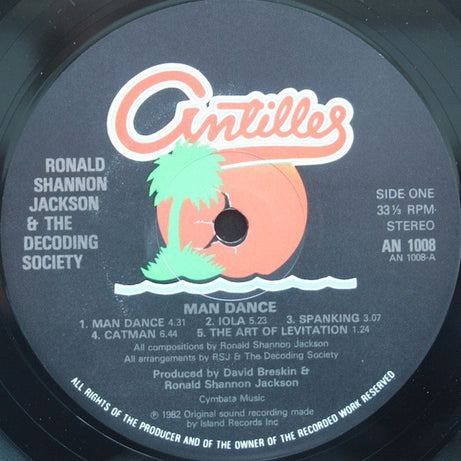 Ronald Shannon Jackson And The Decoding Society : Mandance (LP, Album)