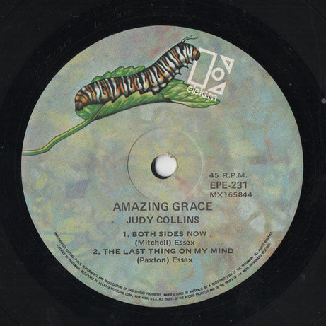 Judy Collins : Amazing Grace (7")