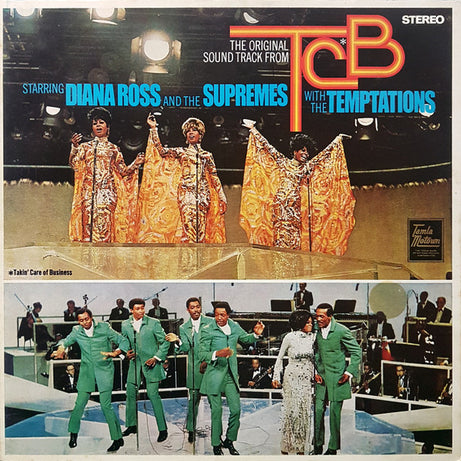 The Supremes With The Temptations : (The Original Sound Track From) TCB (LP, Album)