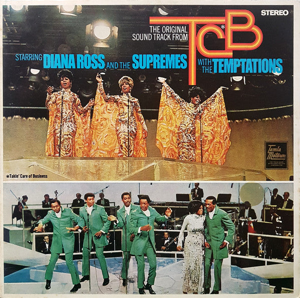 The Supremes With The Temptations : (The Original Sound Track From) TCB (LP, Album)