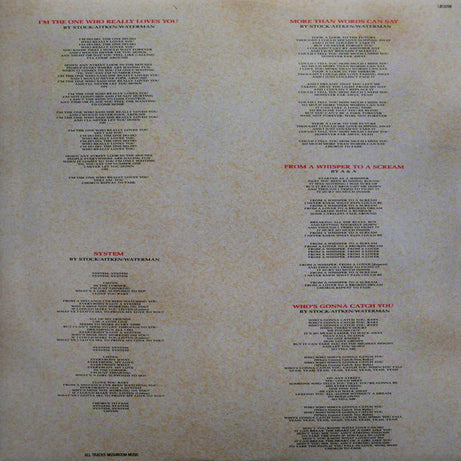 Mel & Kim : F.L.M. (LP, Album)