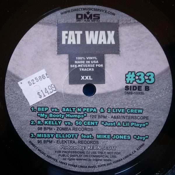 Various : Fat Wax #33 (12")