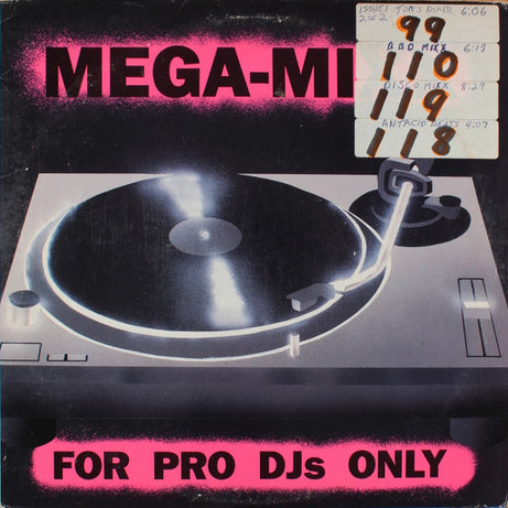 Various : Mega-Mixx Issue 1 (2x12", Promo)
