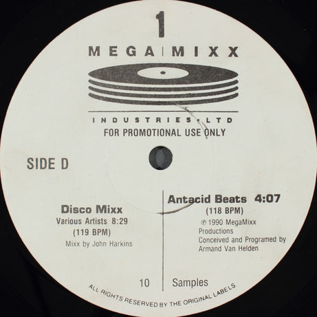Various : Mega-Mixx Issue 1 (2x12", Promo)