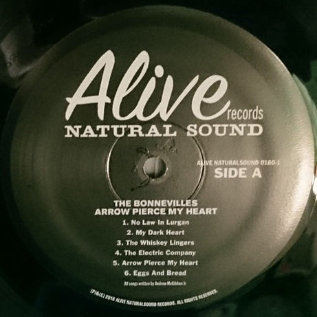 The Bonnevilles (3) : Arrow Pierce My Heart (LP, Album)