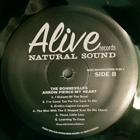 The Bonnevilles (3) : Arrow Pierce My Heart (LP, Album)