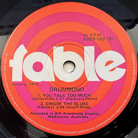 Drummond (2) : Drummond (7", EP)