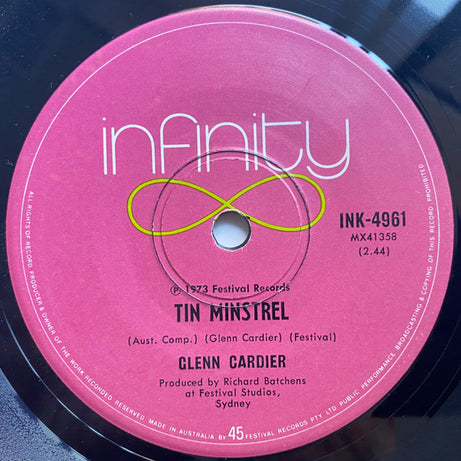 Glenn Cardier : Ulysses (7", Single)