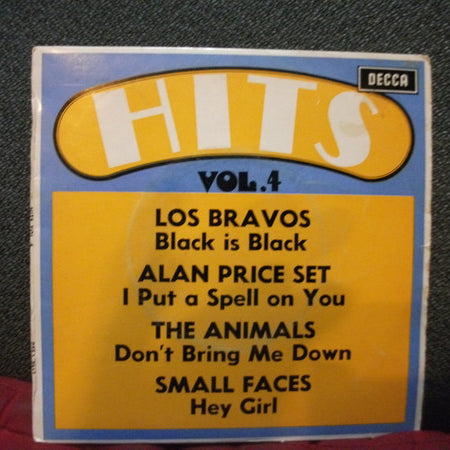 Various : Hits  Vol. 4 (7", EP, Single, Comp)