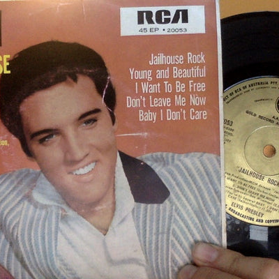 Elvis Presley : Jailhouse Rock (7", EP)
