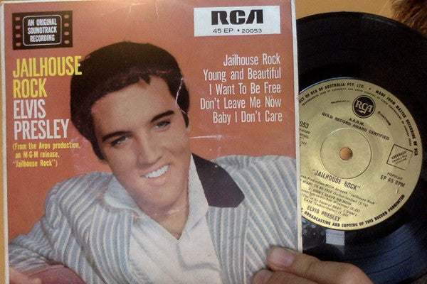 Elvis Presley : Jailhouse Rock (7", EP)