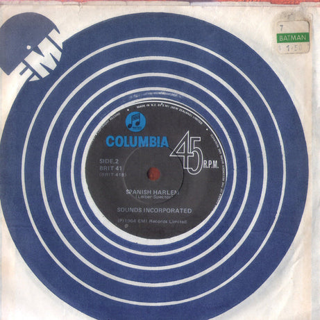 Sounds Incorporated : Spanish Harlem (7", Single)