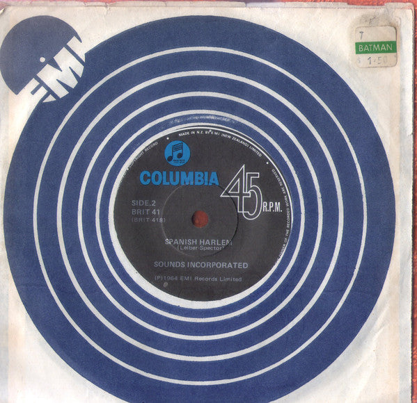 Sounds Incorporated : Spanish Harlem (7", Single)