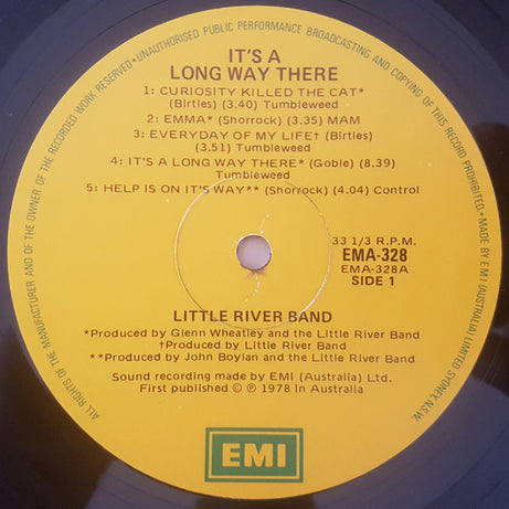 Little River Band : It's A Long Way There (Greatest Hits) (LP, Comp, RP)