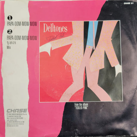 The Delltones : Papa-Oom-Mow-Mow (7", Single, Promo)