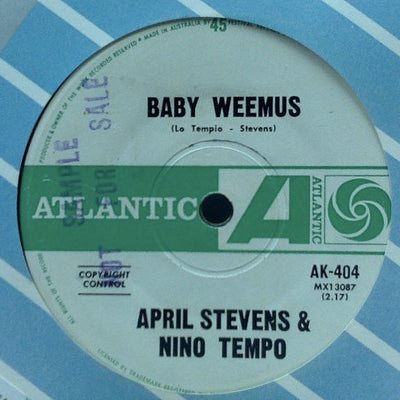 Nino Tempo & April Stevens : (We'll Always Be) Together / Baby Weemus (7", Single)