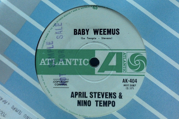 Nino Tempo & April Stevens : (We'll Always Be) Together / Baby Weemus (7", Single)