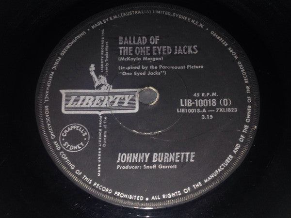 Johnny Burnette : Clown Shoes (7", Single)