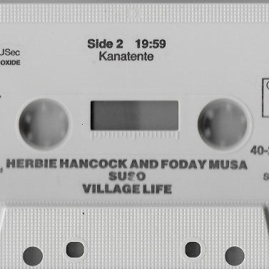 Herbie Hancock And Foday Musa Suso : Village Life (Cass, Album)