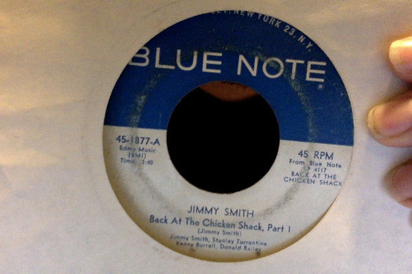 Jimmy Smith : Back At The Chicken Shack (7")