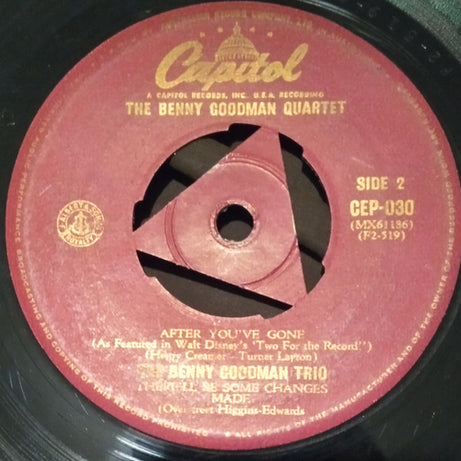 Benny Goodman : 2 For The Record (7", EP)