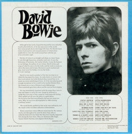 David Bowie : David Bowie (LP, Album, Mono, RE, Unofficial)