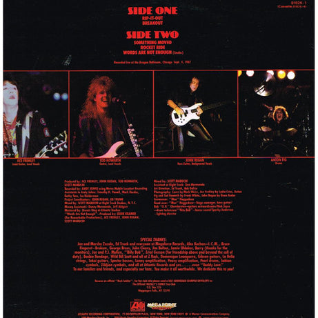 Frehley's Comet : Live + 1 (LP, MiniAlbum)