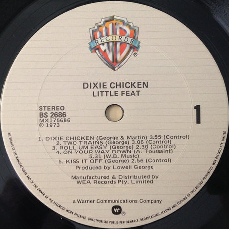 Little Feat : Dixie Chicken (LP, Album, RE)