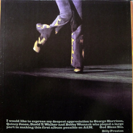 Billy Preston : I Wrote A Simple Song (LP, Album, Gat)