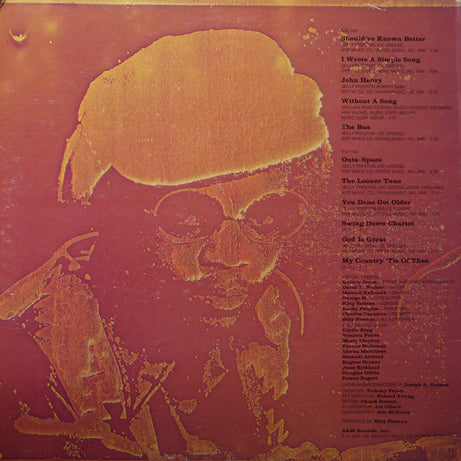 Billy Preston : I Wrote A Simple Song (LP, Album, Gat)