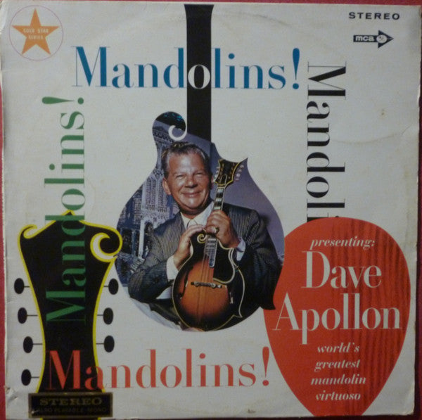 Dave Apollon : Mandolins! (LP, Album)