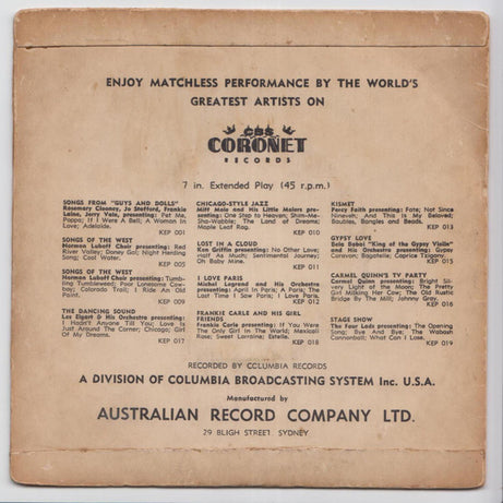 Duke Ellington And His Orchestra : Mood Indigo (7", EP)