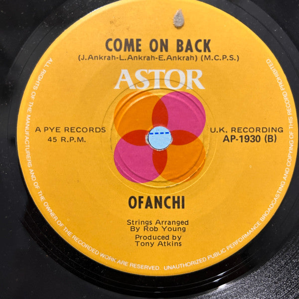 Ofanchi : Don't Pity Me (7")