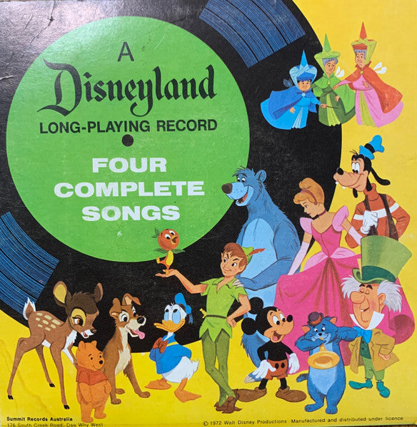 Phil Harris, Mike Sammes Singers : Walt Disney Productions' The Aristocats (7", EP)