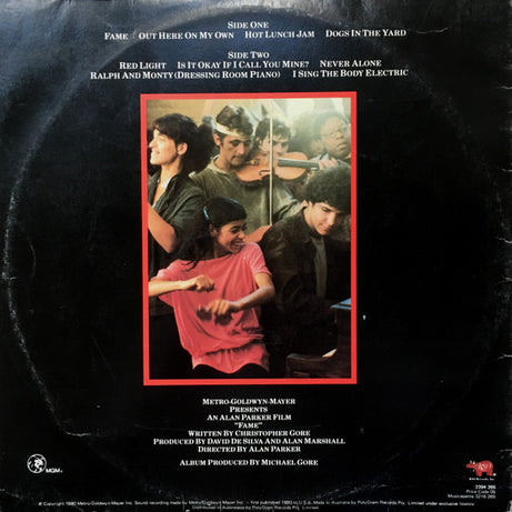 Various : Fame (The Original Soundtrack From The Motion Picture) (LP, Album, Gat)