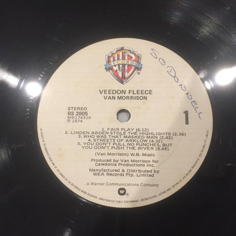 Van Morrison : Veedon Fleece (LP, Album, RE)