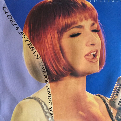 Gloria Estefan : Live For Loving You (12", Single)