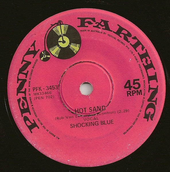 Shocking Blue : Venus / Hot Sand (7", Single)
