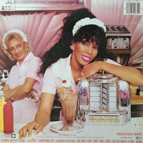 Donna Summer : She Works Hard For The Money (LP, Album)