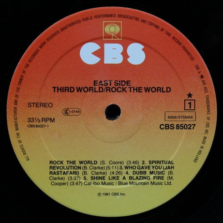 Third World : Rock The World (LP, Album)