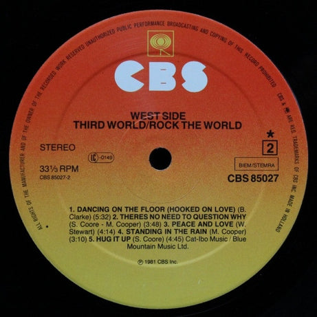 Third World : Rock The World (LP, Album)