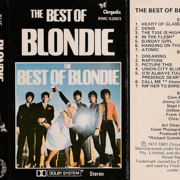 Blondie : The Best Of Blondie (Cass, Comp)
