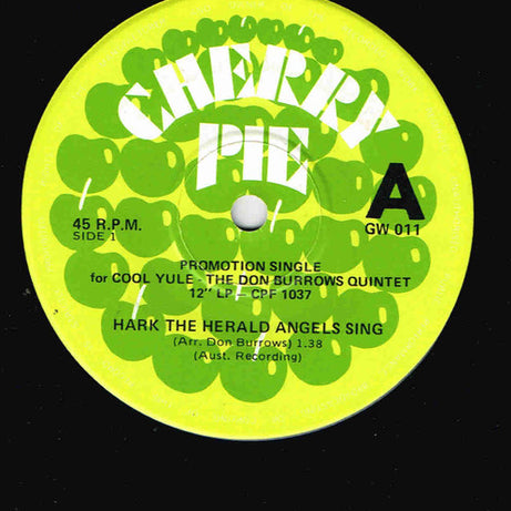 The Don Burrows Quintet : Hark The Herald Angels Sing (7", Single, Promo)
