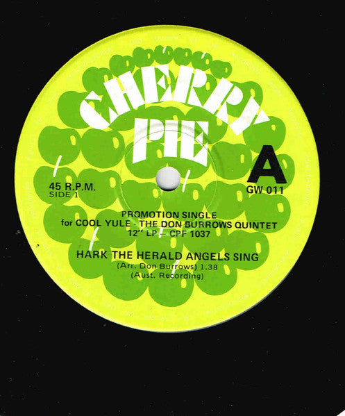 The Don Burrows Quintet : Hark The Herald Angels Sing (7", Single, Promo)