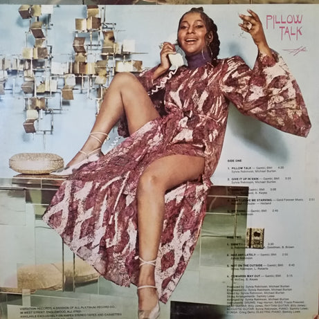 Sylvia Robinson : Pillow Talk (LP, Album, Mon)