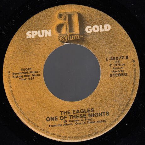 Eagles : Best Of My Love / One Of These Nights (7", Single, RE)