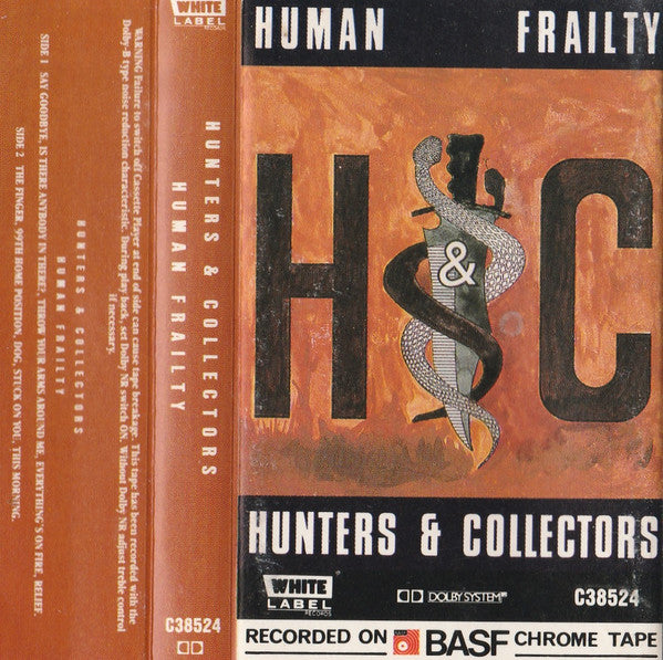 Hunters & Collectors : Human Frailty (Cass, Album)